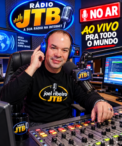 RÁDIO JTB 16 ANOS Radialista Joel Ribeiro